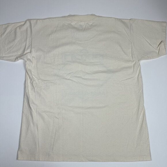 VTG Y2K K-products Dixon 25th Anniversary 74-99 Cream Ivory T-shirt Men size L - Picture 4 of 4